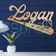 Personalized Baseball Bat Name Sign Nursery Decor