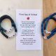 Back to School Mommy & Me Bracelet Set for Boys, First Day of School