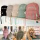 Personalized Hand Embroidered Corduroy Name Backpack