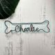 Personalized Dog Bone Name Sign