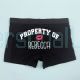 Property of Mens Boxer Underwear - Wedding Gift - Engagement Gift