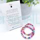 Mommy & Me Back to School Bracelet Set With Note Heart Bracelets