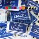 Class Reunion Mini Candy Bar Wrapper Stickers - Personalized High School Class College Reunion Decorations