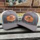 Personalized Cow Calf Farm Name with Est Date Leather Patch Hat