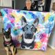 Custom Pet Fleece Blanket