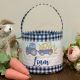 Farmer Bunny Personalized Easter Basket Easter Basket Farmhouse Easter Basket