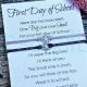 First Day of School Bracelet Mommy and Me Anxiety Separation Bracelet