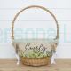 Peter Rabbit Personalized Easter Basket Liner Custom Easter Basket Liner