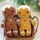 Crochet Gingerbread Man Christmas ornaments