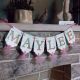 Girls Name Banner with Tulle Girl's Birthday Banner