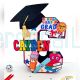 Kindergarten Graduation Letter 3D Kinder Party Decoration Preschool Graduation