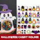 Halloween Candy Holder Halloween Party Favor Trick or Treat Gifts