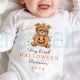 Baby 1st Halloween Pumpkin Bear Sleepsuit, Halloween Vest Costume