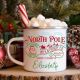 Kids Hot Cocoa Mug With Name Personalized Christmas Eve Mug