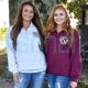 Monogram Quarter Zip Sweatshirt Monogrammed Pullover for Her 