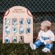 Personalized Rookie of the Year First Birthday Photo Display Board