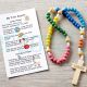 My First Rosary Personalized Multi Colored Rosary Religious Gifts Easter Basket Stuffer