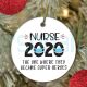 Healthcare Superhero Nurse 2020 Christmas Gift Ornament Ornament-nurse1