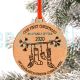 Our First Christmas 2020 as a Family Personalized Ornament 