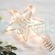 Personalised Christmas tree topper - star tree topper