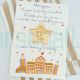 Personalised Starting First Day at School Card pocket hug