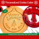 Personalized Christmas cookie cutter with Recipe Homemade Holiday Gifts