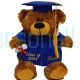 Personalized Custom Graduate Bear Embroidered with Name Graduation Gift