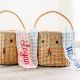 Personalized Easter Basket Easter Basket Easter Gingham Basket