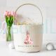 Personalized Easter Basket Peter Rabbit Customized Basket