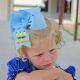 Personalized First Day Of School Bow Back To School Hair Bows