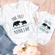 Personalized First Mother'S Day Mama And- Mini Baby Bear Shirt