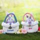 Personalized Plush Easter Bunny Basket 