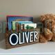 Personalized Storage Bin Custom Wood Box Kids Toy Organization