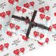 Personalized Valentines Day Gift Wrapping Couple Heart Wrapping Paper