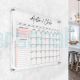 Acrylic Wall Calendar 2023 Personalized Monthly Wall Mounted Calendar Family Planner Office Organizer Note Board