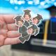 Personalized Graduation Portrait Confetti for High School, Senior, College