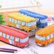 Funny School Bus Pencil Case Large Capacity Cartoon Pen Bag