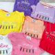 Back to school Personalized Monogram Dress Crayon Name Font Shirt