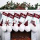 Personalized cotton Pattern Christmas Stockings