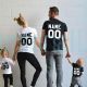 Custom Name And Number Family T-shirts