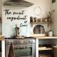 The Secret Ingredient is Love Metal Wall Art Kitchen wall art