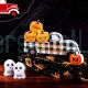 Personalized Halloween Decor Truck Set Family Tiered Tray Pumpkin Ghost Party Sign