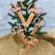 5 Pieces Reindeer Candy Cane Holder/ Class gift/ Personalized Candy Cane Holder/