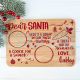 Personalized  Santa Tray - Christmas Gift For Kids