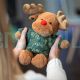 Personalised Christmas Reindeer Soft Toy