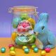 Personalized Easter Treat Jar Easter Gift Jar