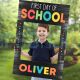 Personalized First Day of School Personalized Photo Frame Prop