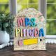 Personalized teacher sign for classroom Teacher appreciation gift